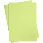 Groen Karton A2 180 Grams | Hobbykarton | Groen Knutselkarton | Groen Papier 42x59,4 cm | 10 Vellen