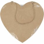 Hart, afm 18,5x19,5 cm, dikte 5 mm, 1 stuk