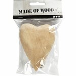 Hart, afm 11,5x8,5x3 cm, 1 stuk