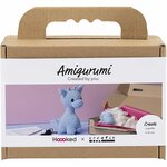 Hobbyset Amigurumi, Giraf, lichtblauw, 1 doos