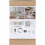 Hobbyset Boetseren, Vazen en kandelaars, beige, ivoor, off-white, 1 doos