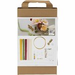 Hobbyset Cr&ecirc;pepapier, Krans, Cr&ecirc;pe-verhouding: 180%, 1 doos