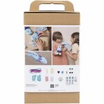 Hobbyset Decoratie, Sokkenmonster, diverse kleuren, 1 doos