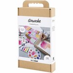 Hobbyset Gouache, Schilderijen, diverse kleuren, 1 doos