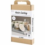 Hobbyset Hars Gieten, Pot met deksel, beige, off white, 1 doos