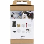 Hobbyset Hars Gieten, Mossel, zwart, goud, 1 doos