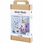 Hobbyset Krimpfolie, Mobiel, halsketting, armband, sleutelhanger, diverse kleuren, 1 doos