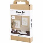 Hobbyset Papierkunst, Papieren hangers, off white, 1 doos
