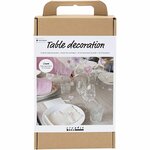 Hobbyset Tafeldecoratie, pastelkleuren, 1 doos