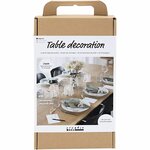 Hobbyset Tafeldecoratie, naturel, 1 doos