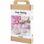 Hobbyset Zeep Maken, Bloemen, roze, 1 doos