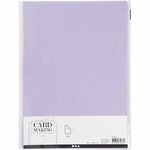 Paars Karton A4 220 Grams | Hobbykarton | Gestructureerd Paars Knutselkarton | 21x29,7 cm | 10 Vellen