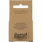 Kralen van agaat, d 6+8+10 mm, gatgrootte 0,9-1 mm, ca. 28 stuk, transparant grijs, 28 stuk/ 1 doos