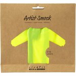 Kunstenaarskiel, L: 65 cm, afm 5-8 jaar, lime groen, 1 stuk