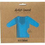 Kunstenaarskiel, L: 75 cm, afm 7-12 jaar, turquoise, 1 stuk