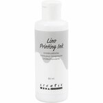 Linoleum Verf, wit, 85 ml/ 1 fles