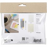 Mini Hobbyset Aquarel, Kaarten en enveloppen, 1 doos