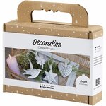 Mini Hobbyset Decoratie, Kerstdecoratie, silver metal, 1 doos