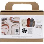 Macram&eacute; set regenboog | Hobbyset macrame | DIY pakket | Macram&eacute; regenboog maken | 1 Doos