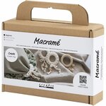 Macram&eacute; set servetringen | Hobbyset macrame | DIY pakket | Macram&eacute; servetringen maken | 4 Stuks