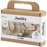 Mini Hobbyset Sieraden, Aventurijn ketting en armband, 1 doos