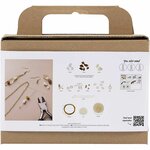 Hobbyset sieraden maken | Kristal halsketting maken | Oorbellen maken | Sieraden maken hobbypakket | Mini Creative Set Jewellery
