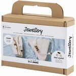 Hobbyset sieraden maken | Kristal halsketting maken | Oorbellen maken | Sieraden maken hobbypakket | Mini Creative Set Jewellery