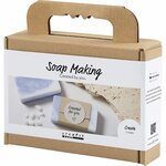 Mini Hobbyset Zeep Maken, vierkant, lichtpaars, 1 doos