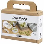 Mini Hobbyset Zeep Maken, Schelpen, olijfgroen, 1 doos