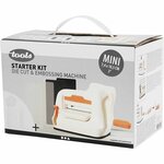 Stans- en embossingmachine Starterset A7 | Mini stansmachine | Embossingmachine | Snijmallen & embossingfolders | 1 set