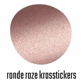 Krasstickers - Roze Rondjes - Kraskaarten Maken - Zelf Krasplaatjes Maken - DIY Kraskaarten - Waardebon Kraskaarten - Persoonlijke Kraskaarten - Krasbon Maken - DIY Waardebonnen - Cadeaubon Kraslaag -