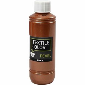 Textielverf Koper - Parelmoer - Dekkend - 250ml