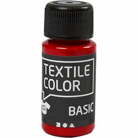 Textielverf Rood - DIY Rode Textielverf - 50ml