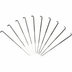 Viltnaalden medium &ndash; Medium viltnaalden &ndash; Viltnaalden set &ndash; Naalden voor vilten &ndash; DIY textielbewerking &ndash; 7,5 cm &ndash; 10 stuks