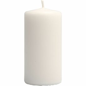 Zwarte Paraffine Kaarsen &ndash; Decoratieve Kaarsen &ndash; &Oslash; 50 Mm &ndash; 6 Stuks