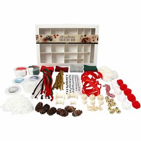 Creatieve Box &ndash; Hobby Pakket &ndash; Knutselmateriaal &ndash; DIY Knutselen &ndash; Kerst Thema &ndash; 1 Set