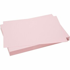 Folia Papier Oudroze - Hobbypapier - Fotokarton - Knutselpapier - 50x70 cm - 300 gram - Set van 10