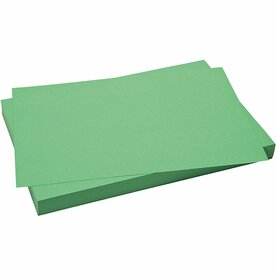 Groen Karton A2 180 Grams | Hobbykarton | Limegroen Knutselkarton | Groen Papier 42x60 cm | 100 Vellen