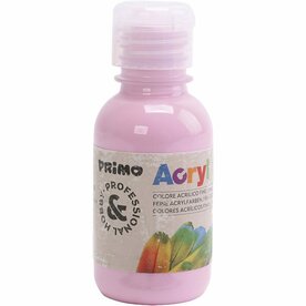 Acrylverf - Lichtrood Verf - Luxe Acrylverf Lichtrood - Acrylaatverf - Acrylic paint - Lichtrode Hobbyverf - Knutselen en Verven - Sneldrogende Verf - 125ml