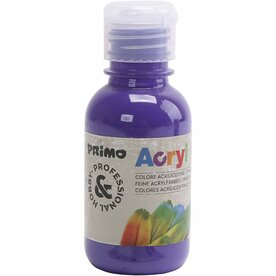 Acrylverf Paars paars | Hobbyverf | Paarse acrylic verf | Dekkend | 125 ml | 1 stuk