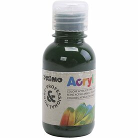 Acrylverf Donkergroen groen | Hobbyverf | Groene acrylic verf | Dekkend | 125 ml | 1 stuk