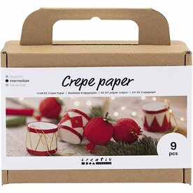 Hobbyset Cr&ecirc;pepapier, Cr&ecirc;pepapier, 1 doos