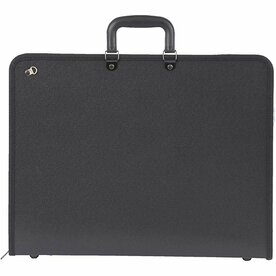 A3 Zwarte Tekenmap - Ritssluiting - Portfolio Map