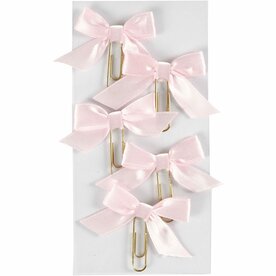 Lichtrode paperclips &ndash; Grote DIY clips 40x70 mm