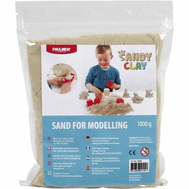 Sandy Clay Natuurlijk Speelzand &ndash; Speelzand voor Kinderen &ndash; 1 kg