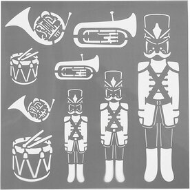 Notenkraker Sjabloon - DIY Schilderprojecten