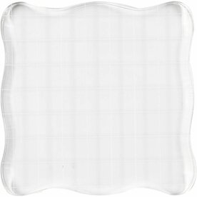 Stempelblok &ndash; Acryl Stempelblok &ndash; 10x10 Cm