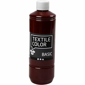 Bruine Kledingverf - Stofverf DIY - Textiel Kleurstof 500ml