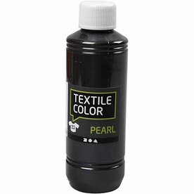 Textielverf Grijs - Parelmoer Metallic Uitstraling - 250ml