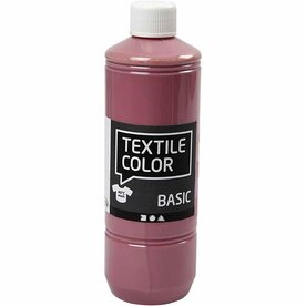Textielverf Donkerroze - DIY Roze Kledingverf - 250ml
